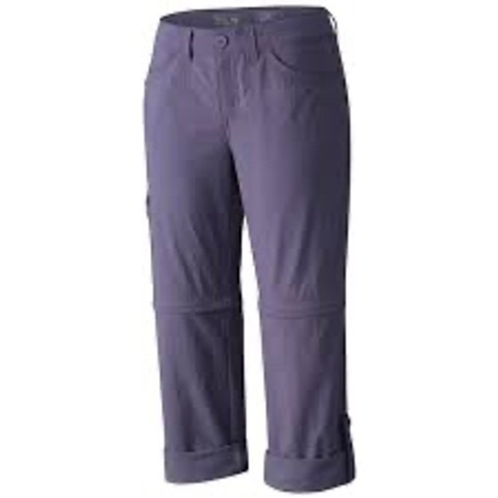 Mountain Hardwear Miranda Convertible Hiking‎ Pants Womens 2 34 Purple Gorpcore